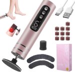 Rapeuse pieds lectriqueavec cran lcd et 9 niveaux rasoir lectrique pour callosits avec 40 patins10 ...