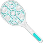 Raquette anti - moustiques portable en plastique l�ger aste �lectrique pi�ge � insectes volants