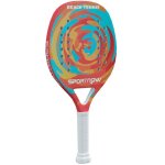 Raquette de beach tennis racket - sportnow - en fibre de carbone - sac de raquette et poigne antidrapante ...