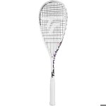 Raquette de squash - tecnifibre - carboflex x - top v2 130 - 500 cm� - 130g - mixte noir