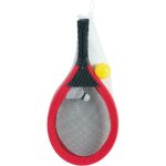 Raquettes tamis avec balle et volant - out2play - a1301188 - multicolore - 54 x 27 cm - pour enfant mixte ...