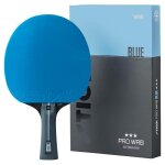 Raquette de tennis de table stiga pro wrb bleu edition - 3 - toile