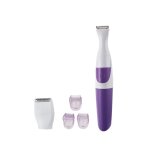 Rasoir électrique 2 en 1 pour femme pour jambes et maillot avec lames ultra - tranchantes couleur blanche. ... Rasoir électrique 2 en 1 pour femme pour jambes et maillot avec lames ultra - tranchantes couleur blanche. ...