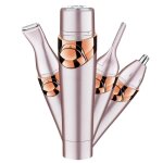 Rasoir lectrique 4 en 1rechargeable par usbpour pilation du maillotdu visagedu nezdes sourcils et des ...