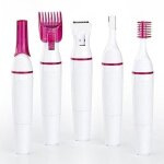 Rasoir electrique 5 en 1 femmes epilation rasoir tondeuse electrique femelle rasoir bikini trimmer pour ...