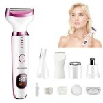 Rasoir lectrique pour femmes et hommestondeuse bikini lectrique pour femmesrasoir corps visage 5 en ...