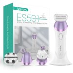 Rasoir electrique femme multifonction 4 en 1 tondeuse bikini rechargeable smooth pour femme pour jambe ...