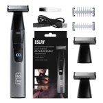 Rasoir �lectrique homme 3 - en - 1 eslay pro tondeuse barbe rasage de pr�cision & entretien moustache ...