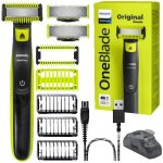 Rasoir �lectrique homme - philips - oneblade qp2824 / 10 - visage et corps - �tanche rechargeable