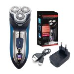 Rasoir electriques hommes sans fil 3d lame flottant enti�rement lavable affichage num�rique