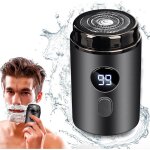 Rasoir lectrique mini rasoir lectrique portable pour homme taille de poche rechargeable par usb tanche ...