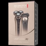Rasoir électrique rotatif - remington - limitless x7 - tête 360° - powersense - usage humide et sec Rasoir électrique rotatif - remington - limitless x7 - tête 360° - powersense - usage humide et sec