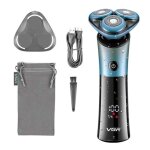 Rasoir lectrique sans fil pour homme avec tte magntique  360 rechargeable tanche ipx7 idal comme ...