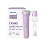 Rasoir femme philips brl138 / 00 gris et violet