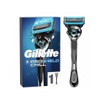 Rasoir manuel - gillette - fusion proshield chill - 5 lames - nouveau