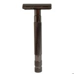 Rasoir de s�curit� vintage � lame double tranchant avec 10 lames