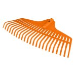 Rteau  feuilles - neo tools - 95 - 043 - plastique - orange - 460 mm de largeur