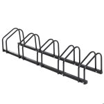 Râtelier 5 vélos homcom range - vélos support rangement vélo à pneu 65 mm dim. 145l x 33l x 27h cm acier ... Râtelier 5 vélos homcom range - vélos support rangement vélo à pneu 65 mm dim. 145l x 33l x 27h cm acier ...