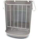 R�telier � foin et �cuelle pour rongeur 15 x 18 x 12cm pour lapin - flamingo