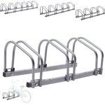 R�telier � v�lo arebos pour 3 v�los - support multiple - largeur de pneu de 35 � 60mm