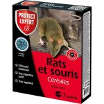 Raticide & souricide - protect expert - c�r�ales 140 g - app�ts attractifs - action rapide