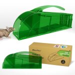 Ratzfatz 1 pcs pi�ge � rat vert ? 25. 2 � 6. 8 � 8. 5 cm r�utilisable anti - �vasion respectueux des ...