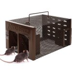 Ratzfatz pi�ge � souris vivant no kill ? r�utilisable anti - fuite pour souris rats et autres rongeurs ...