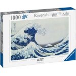 Ravensburger - puzzle grande vague de kanagawa 1000 pcs