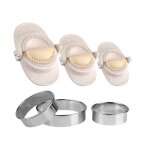 Ravioli machine & appareil pastel avec emporte - pices ronds [3 tailles] - moule chausson aux pommes ...