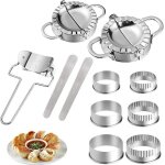 Ravioli maker - lot de 11 moules à raviolis en acier inoxydable - machine à dumpling - dumpling moule ... Ravioli maker - lot de 11 moules à raviolis en acier inoxydable - machine à dumpling - dumpling moule ...