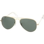 Ray ban lunettes de soleil aviator rb3025 dor mixte