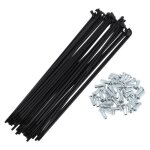 Rayons cycles x autohaux rayons de v�lo 12g longueur 200mm rayons de roue de v�lo en acier au carbone ...