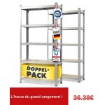 Rayonnage pour charges lourdes lakota capacit� de charge jusqu� 875 kg utilisable individuellement galvanis� ...