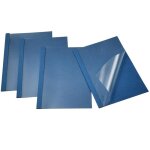 Rayson - couvertures de reliure thermique a4 dos 2 mm (15 feuilles) pvc transparent bleu 25 pcs