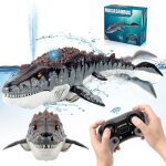 Rc - boot dinosaure tlcommand jouet pour 3 / 4 / 6 ans bateau tlcommand mosasaure