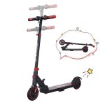 Rcb trottinette �lectrique 250w ? 55 pneus ? 20 km / h ? pliable ? autonomie 12 - 16 km ? rouge