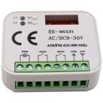 Rcepteur tlcommande porte garage commutateur contrleur 2 canaux pour metteur 433 868 mhz rx multifrquence ...