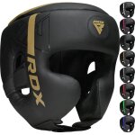 Rdx casque de boxe kara ajustable rembourré pour entraînement mma protège - joues front et oreilles doré ... Rdx casque de boxe kara ajustable rembourré pour entraînement mma protège - joues front et oreilles doré ...