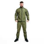 Rdx combinaison de survtement anti - dchirure fitness mma running veste et pantalon homme / femme vert ...