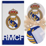 Real madrid serviette de plage  schage rapide serviette de bain pour le fan de football pour plage ...