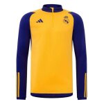 Real madrid sweat training jaune / violet homme adidas 2023 / 2024