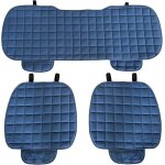 Rebeca shop - housse de sige auto universelle 3 pices 2 avant et 1 arrire couleur bleu clair cod. ...