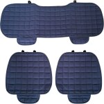 Rebeca shop - housse de si�ge auto universelle 3 pi�ces 2 avant et 1 arri�re couleur bleu cod. ls021