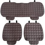 Rebeca shop - housse de sige auto universelle 3 pices 2 avant et 1 arrire couleur coffee cod. ls024 ...