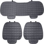 Rebeca shop - housse de sige auto universelle 3 pices 2 avant et 1 arrire couleur gris cod. ls022
