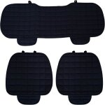 Rebeca shop - housse de sige auto universelle 3 pices 2 avant et 1 arrire couleur noir cod. ls023