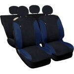 Rebeca shop housses de si�ges fiat panda / cinquecento universelles polycoton bleu ? avant et arri�re ...