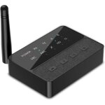 R�cepteur bluetooth 5. 3 pour 2 casques pour tv 2 en 1 transmetteur bluetooth sans fil adaptateur audio ...