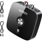 Rcepteur bluetooth 5. 3 adaptateur recepteur audio faible latence 3. 5mm aux 2rca double connexion pour ...