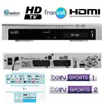 Rcepteur satellite hd - aston - meosat 201 - s hd - enregistrement via usb - multi - satellites - tnt ...